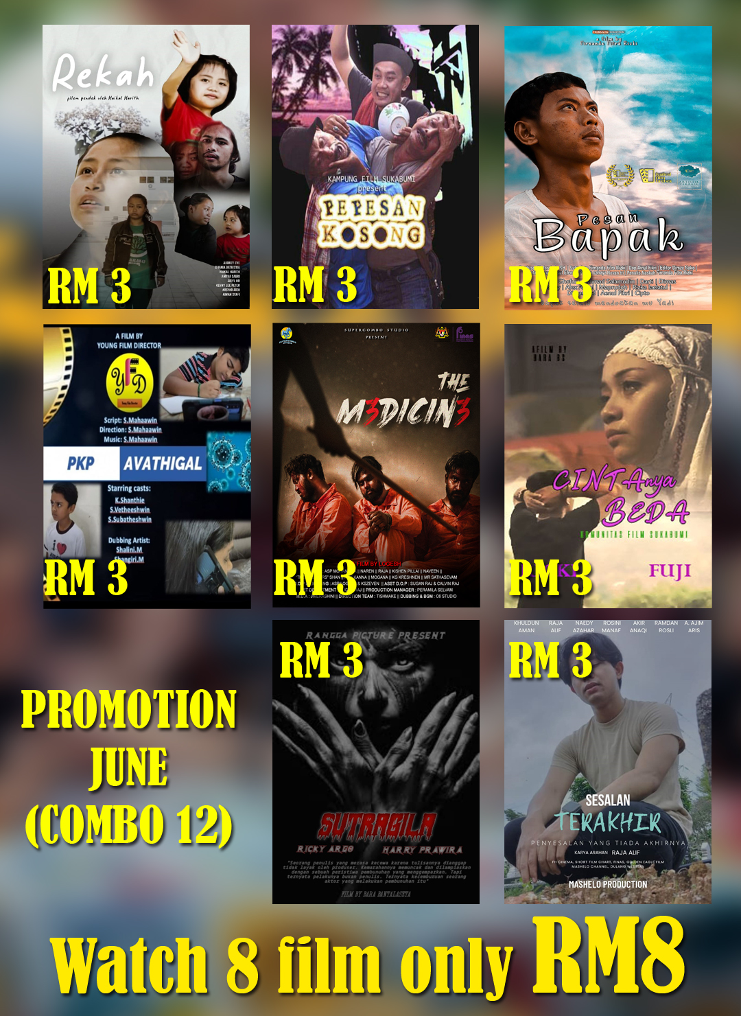 PROMOTION JUNE COMBO PACK 12